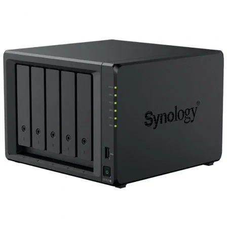 Synology DiskStation DS1525+ Servidor NAS de 5 bahías, Ryzen Embedded V1500B, 8 GB DDR4